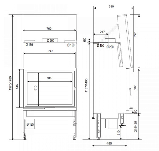 Топка Univers II 231 В Pack PN (Supra)_1