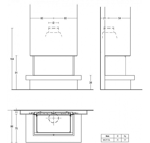 Piazzetta kensington, bianco antico_2